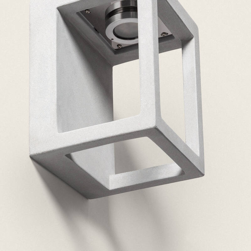 Image of Edit Varex LED Half Lantern Outdoor Wall Light