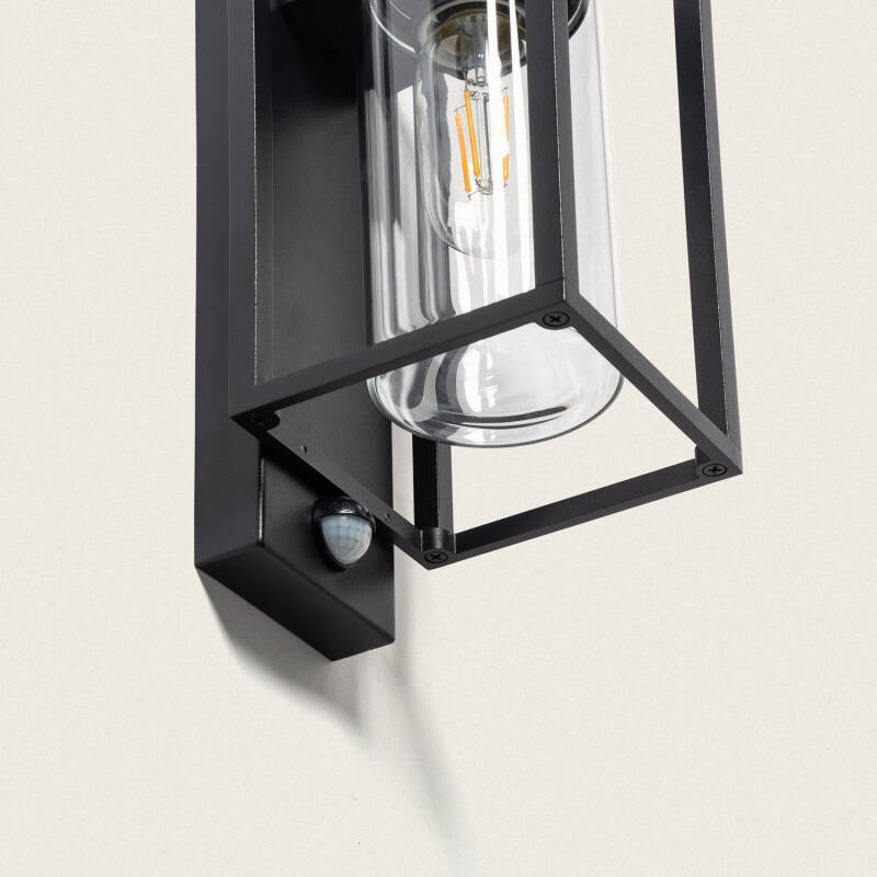Image of Edit Nora Outdoor Lantern Wall Light with PIR Sensor