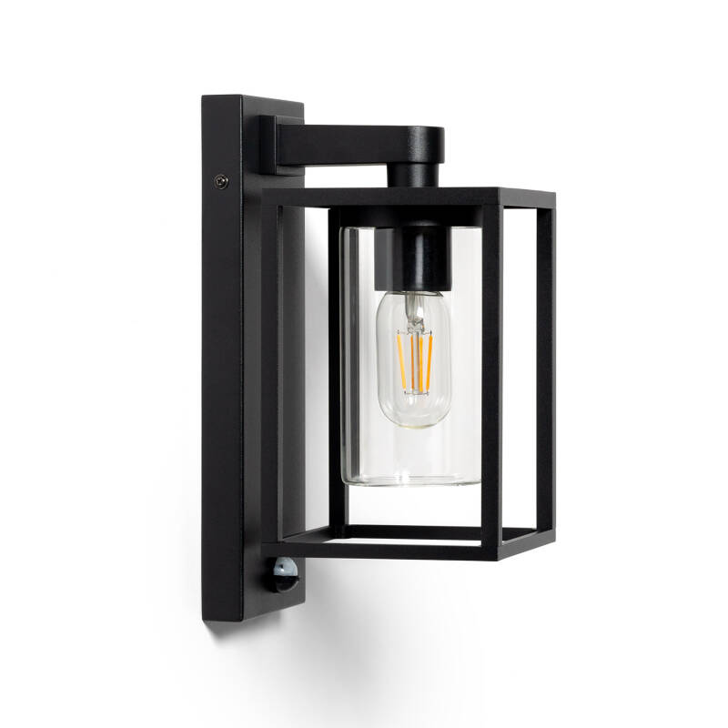 Image of Edit Amelia Outdoor Lantern Wall Light with PIR Sensor