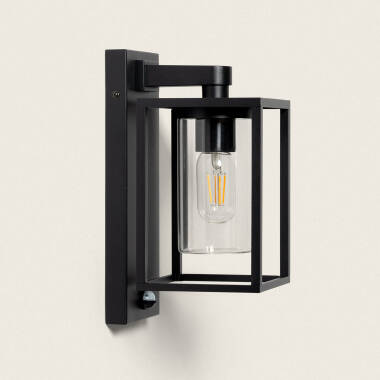 Image of Edit Amelia Outdoor Lantern Wall Light with PIR Sensor