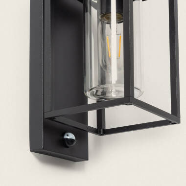 Image of Edit Amelia Outdoor Lantern Wall Light with PIR Sensor