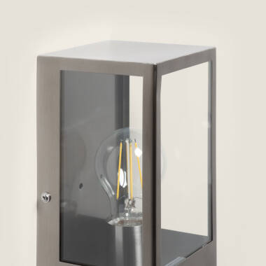 Image of Edit Haworth Half Lantern Outdoor Wall Light with PIR Sensor