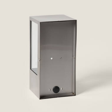 Image of Edit Haworth Half Lantern Outdoor Wall Light with PIR Sensor