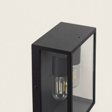 Image of Edit Mineral Half Lantern Outdoor Wall Light