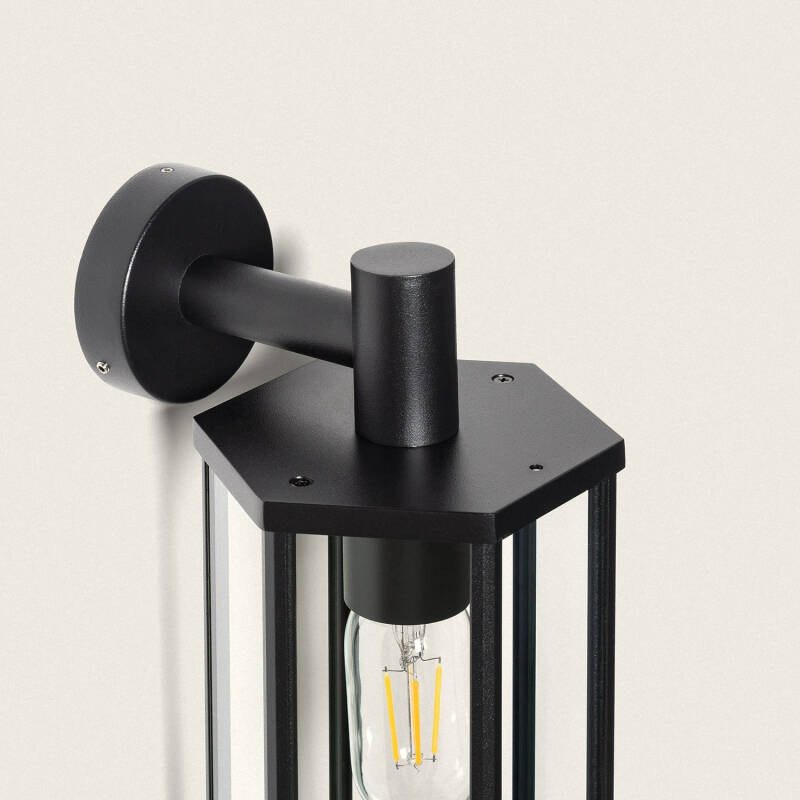 Image of Edit Olive Outdoor Hanging Lantern Wall Light