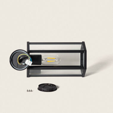 Image of Edit Olive Outdoor Hanging Lantern Wall Light