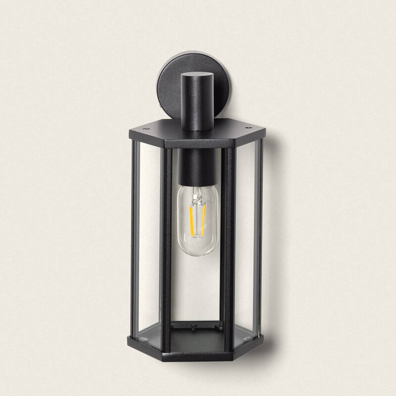 Image of Edit Olive Outdoor Hanging Lantern Wall Light