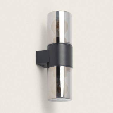 Edit Carbon Outdoor Up & Down Wall Light