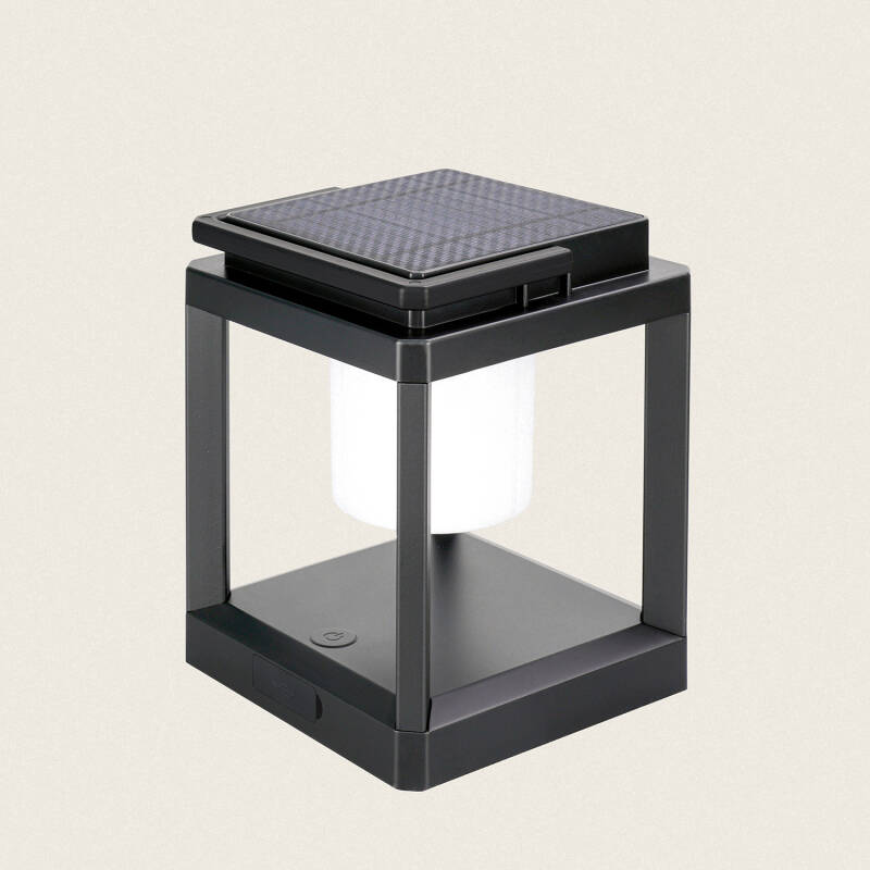 Image of Edit Glow Solar LED Outdoor Table Lantern