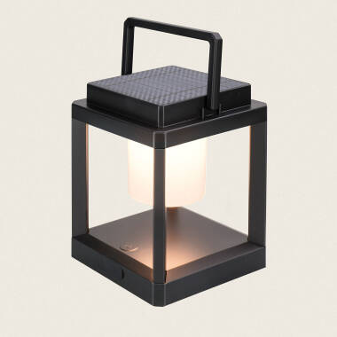 Image of Edit Glow Solar LED Outdoor Table Lantern