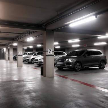 Image of Weatherproof 48W LED Batten Light Linkable - 1500mm (5ft)