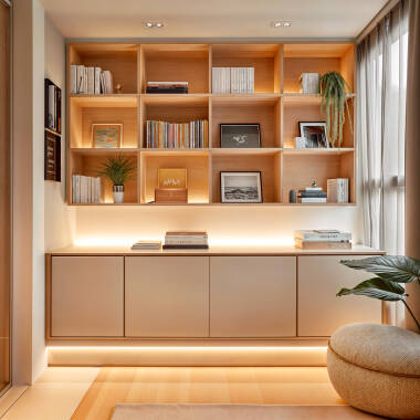 Image of Rectangular 10W Double COB LED Downlight New Madison Cutout 165x75mm