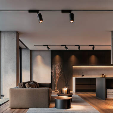 Image of Single Circuit 30W Dimmable LED Track Light New Mallet