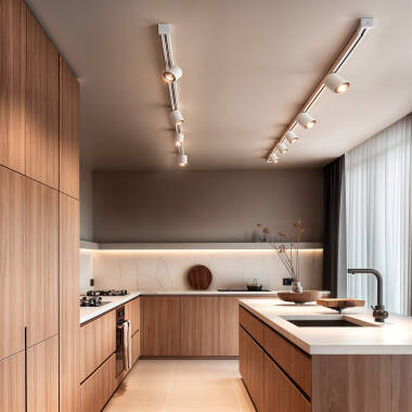 Image of Single Circuit 40W LED Track Light Bron