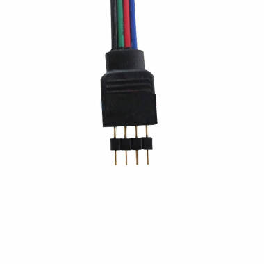 Image of 4 PIN Connector for 12/24V DC RGB LED Strips