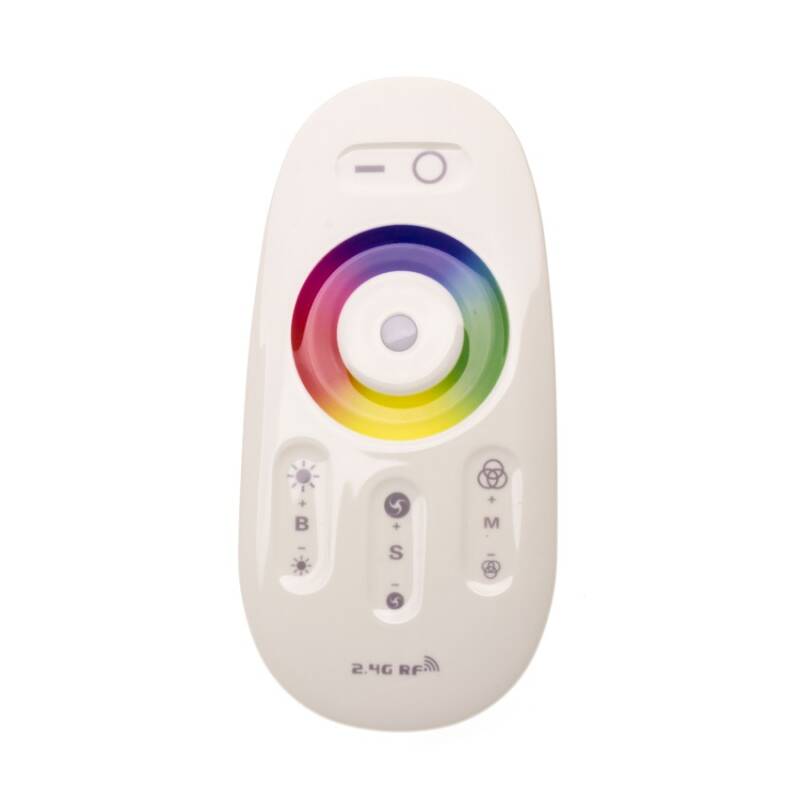 Image of RGBW 12/24V LED Tactile Controller With RF Remote Control Dimmer