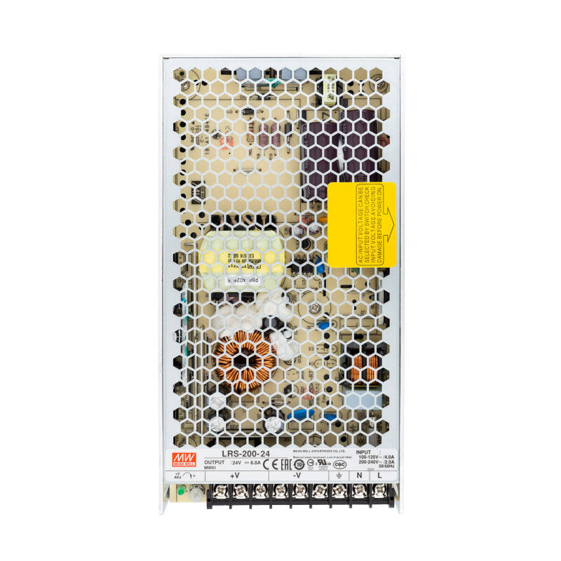 Image of 200W MEAN WELL Power Supply LRS