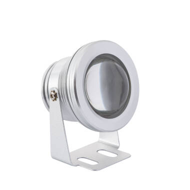 Image of Edit 7W Colour Changing LED Garden Spotlight IP67 - Chrome