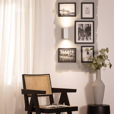 Image of Edit Miseno Outdoor Up & Down Wall Light - Silver