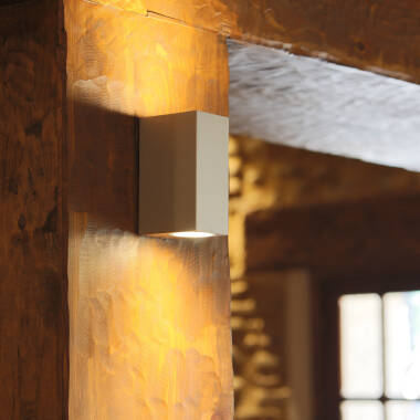 Image of Edit Miseno Outdoor Up & Down Wall Light - Silver