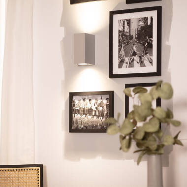 Image of Edit Miseno Outdoor Up & Down Wall Light - Silver