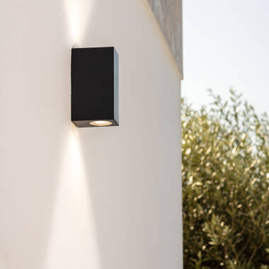 Image of Edit Miseno Outdoor Up & Down Wall Light - Black