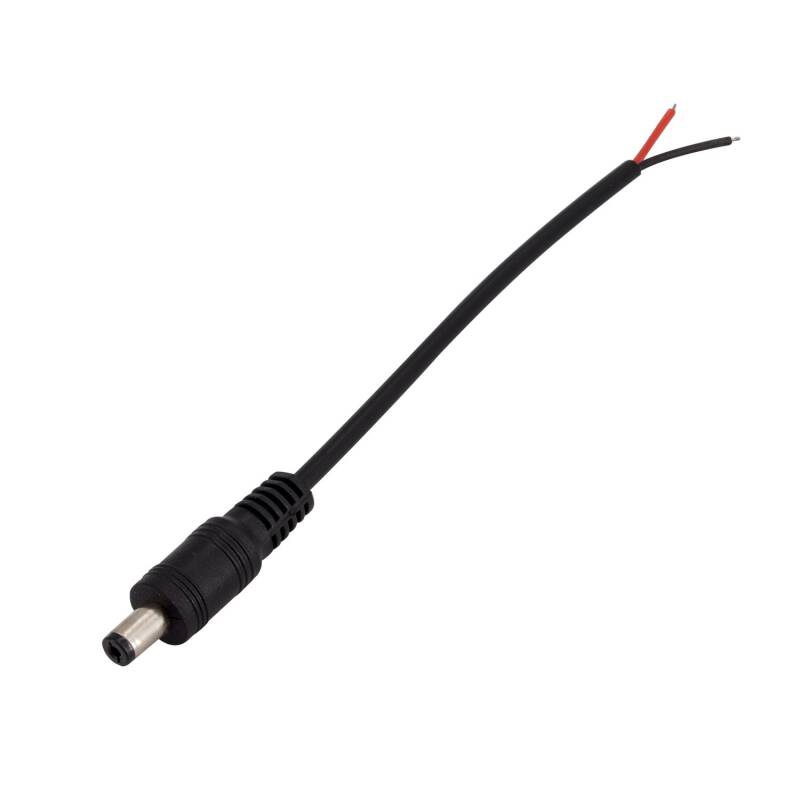 Image of Male Jack Connector Cable for LED Strips