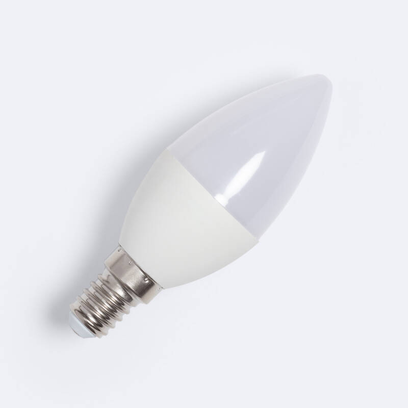 Image of 12/24V DC 5W Warm White LED Candle Bulb