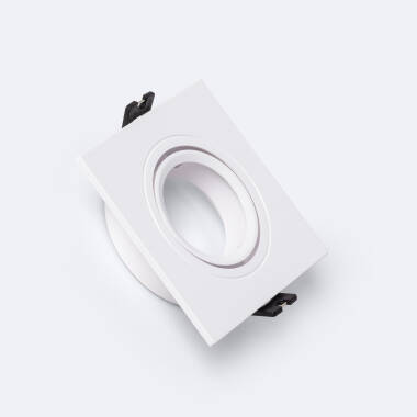 Square Tilting Downlight Bezel Cutout 75mm for a GU10/GU5.3 LED Bulb