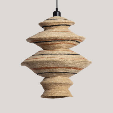 Iluzzia Sohan Fabric Ceiling Pendant Light