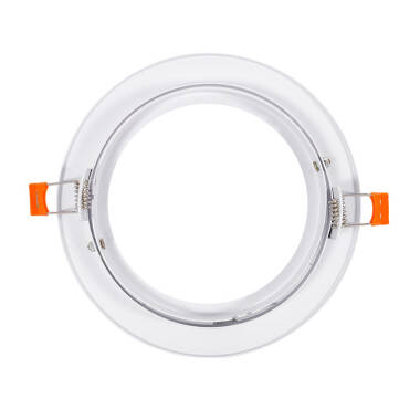 Image of Round Recessed Directional Downlight Bezel Cutout 120mm for GU10 AR111 LED Bulb