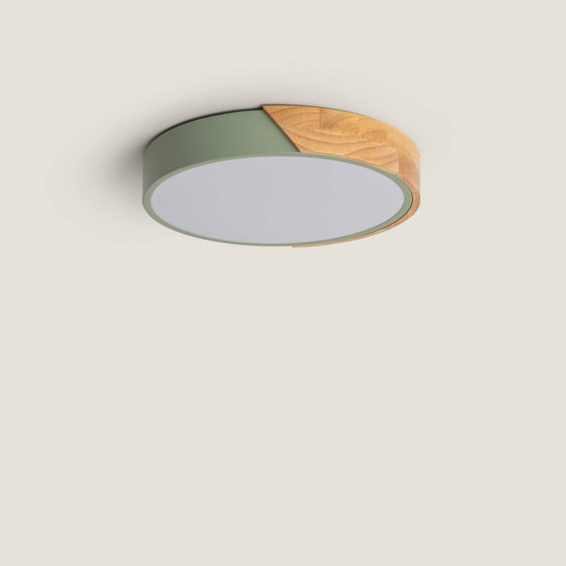 Image of Edit Dari Round 18W CCT LED Flush Ceiling Light
