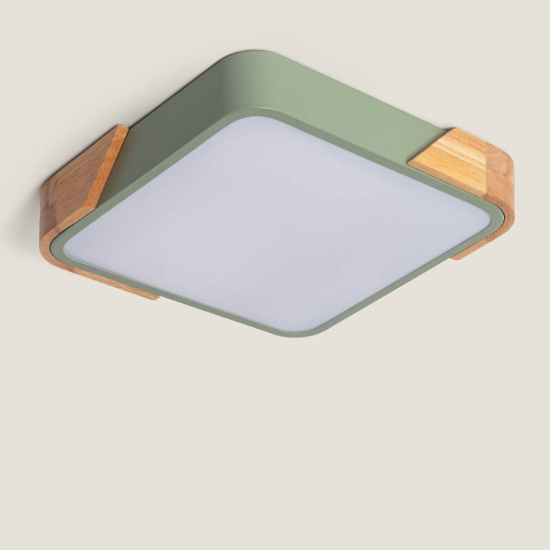 Image of Edit Dari Square 18W Selectable LED Flush Ceiling Light