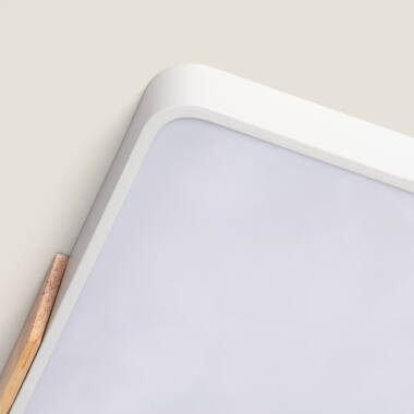 Image of Edit Dari Rectangular 30W Selectable LED Flush Ceiling Light