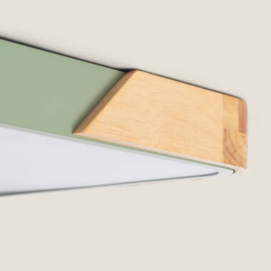 Image of Edit Dari Rectangular 30W Selectable LED Flush Ceiling Light