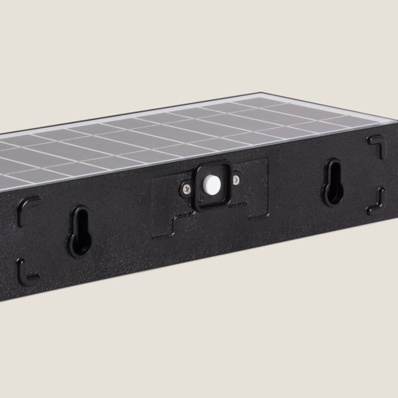 Image of Suri Karl Cool White Solar LED Outdoor Flush Wall Light with PIR Sensor