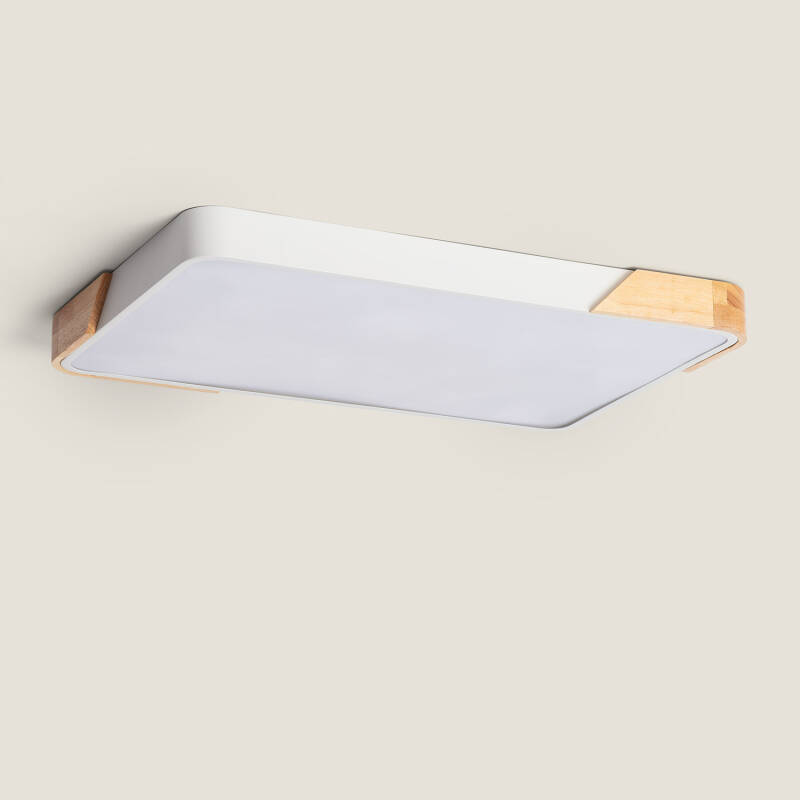 Image of Edit Dari Rectangular 30W CCT LED Flush Ceiling Light