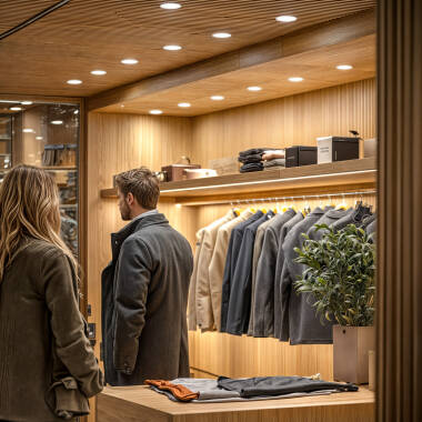 Image of Aero Round 6W Cool White 4000K COB LED Fixed Downlight Cutout 80mm with LIFUD Driver