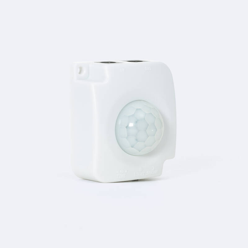 Image of PIR Motion Sensor 120º for LED Strip 12/24V DC Jack Connector