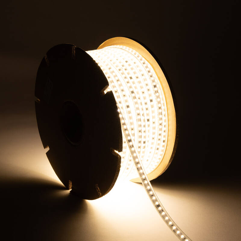 Image of 50M IP65 220V Dimmable Cool White 4000K SMD LED Autorecified Strip Kit
