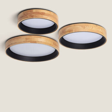 Image of Edit Dari Round 15W Selectable LED Flush Ceiling Light