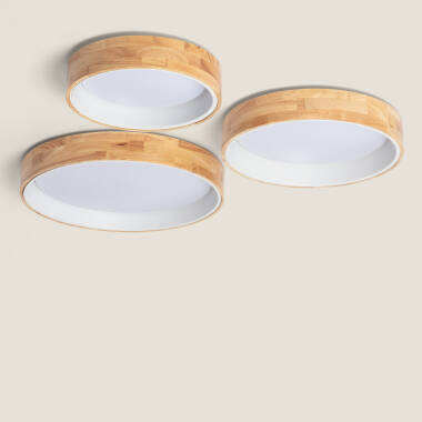 Image of Edit Dari Round 20W Colour LED Flush Ceiling Light