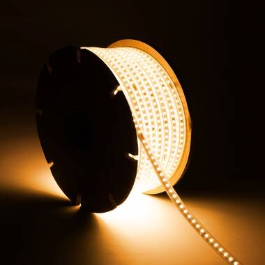 50M IP65 220V Dimmable Cool Daylight 6000K SMD LED Strip Kit