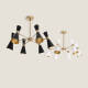 Image of Edit Jigger 6 Arm Semi-Flush Ceiling Light