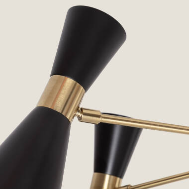 Image of Edit Jigger 6 Light Multi Arm Semi Flush Ceiling Light