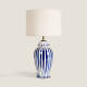 Image of Wisteria Bailey Ceramic Table Lamp