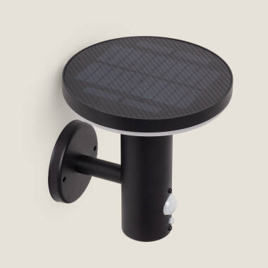 Image of Edit Fennel Solar LED Wall Light with PIR Sensor