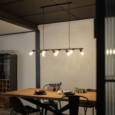 Image of Edit Garland 8 Light Bar Ceiling Pendant Light