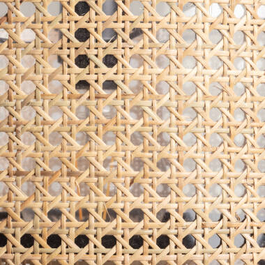 Image of Edit Doppio Rattan Ceiling Pendant Light