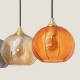 Image of Edit Klimt 3 Light Glass Bar Ceiling Pendant